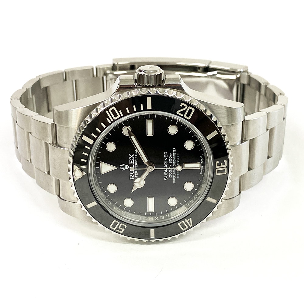 Rolex 40mm Submariner 114060 Oyster Stainless Steel with Black Dial Watch 2018