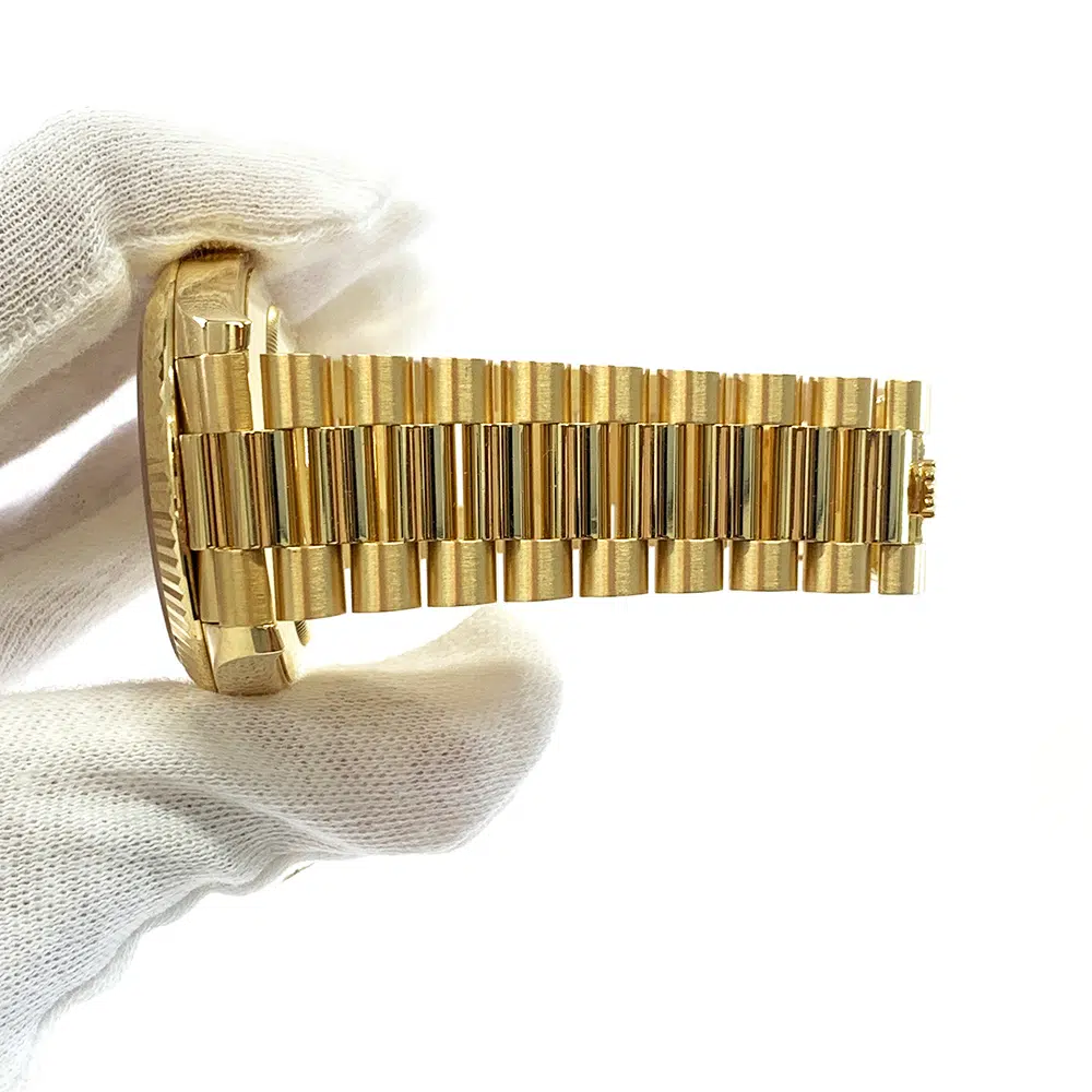 Rolex Champagne Diamond Dial Day-Date 40mm 228238-0005 Yellow Gold President Watch 2017 – image 7