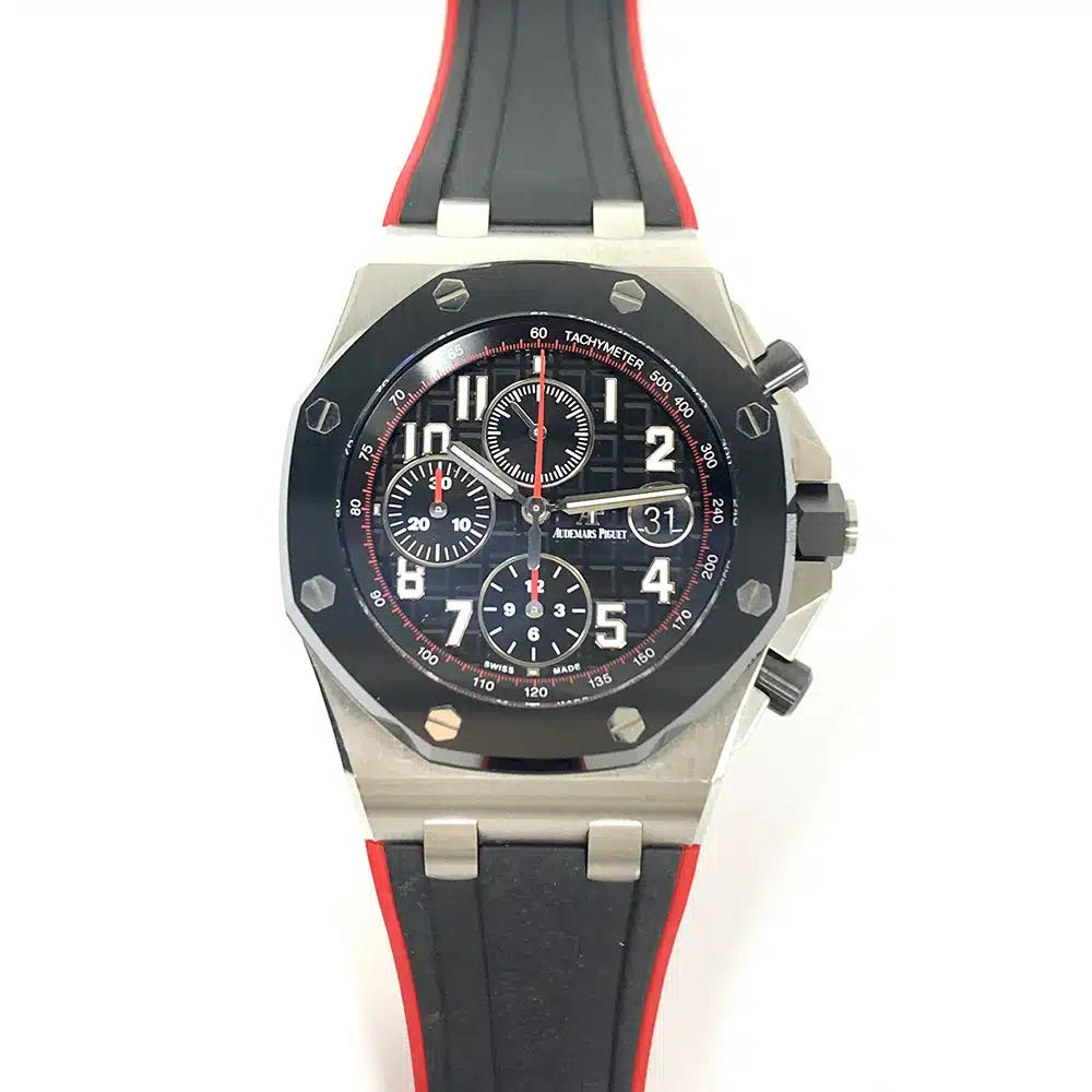 Audemars Piguet Royal Oak Offshore Black Dial 26470SO.OO.A002CA.01 42mm Stainless Steel with Black Rubber Watch 2019 – image 5
