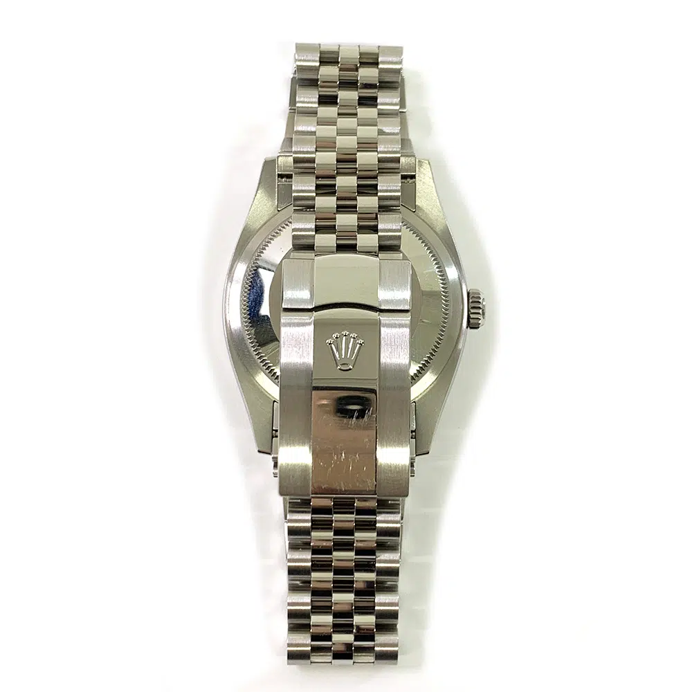 Rolex Datejust 36mm 126200-0017 Jubilee Stainless Steel Watch Slate Grey Wimbledon Dial MINT 2023 – image 5