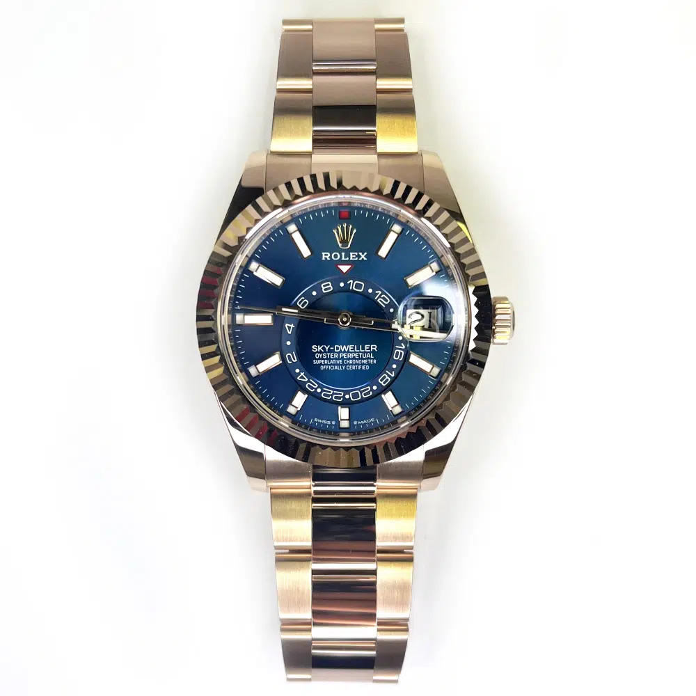 Rolex Sky-Dweller 336935-0001 42mm Rose Gold with Blue Dial watch 2024 – image 3