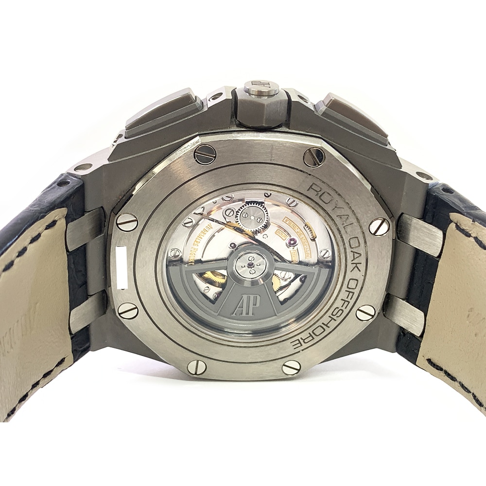 Audemars Piguet Royal Oak Chronograph 26400IO.OO.A004CA.02 Titanium with Black Rubber Grey Dial