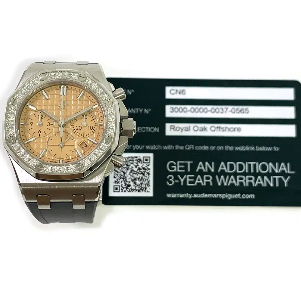 Audemars Piguet Royal Oak Offshore Lady Salmon Dial 26231ST.ZZ.A178CA.01 37mm Stainless Steel Watch 2023 – image 8