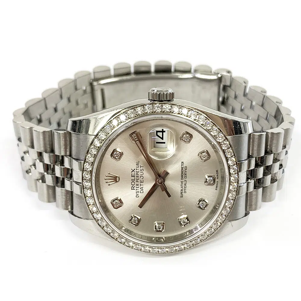 Rolex Datejust 116244 36mm Stainless Steel with Silver Dial Watch 2012 – image 5