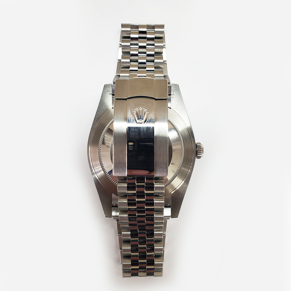 Rolex Datejust Green Index Dial Jubilee Bracelet 126300-0020 Stainless Steel Men's Watch 2024