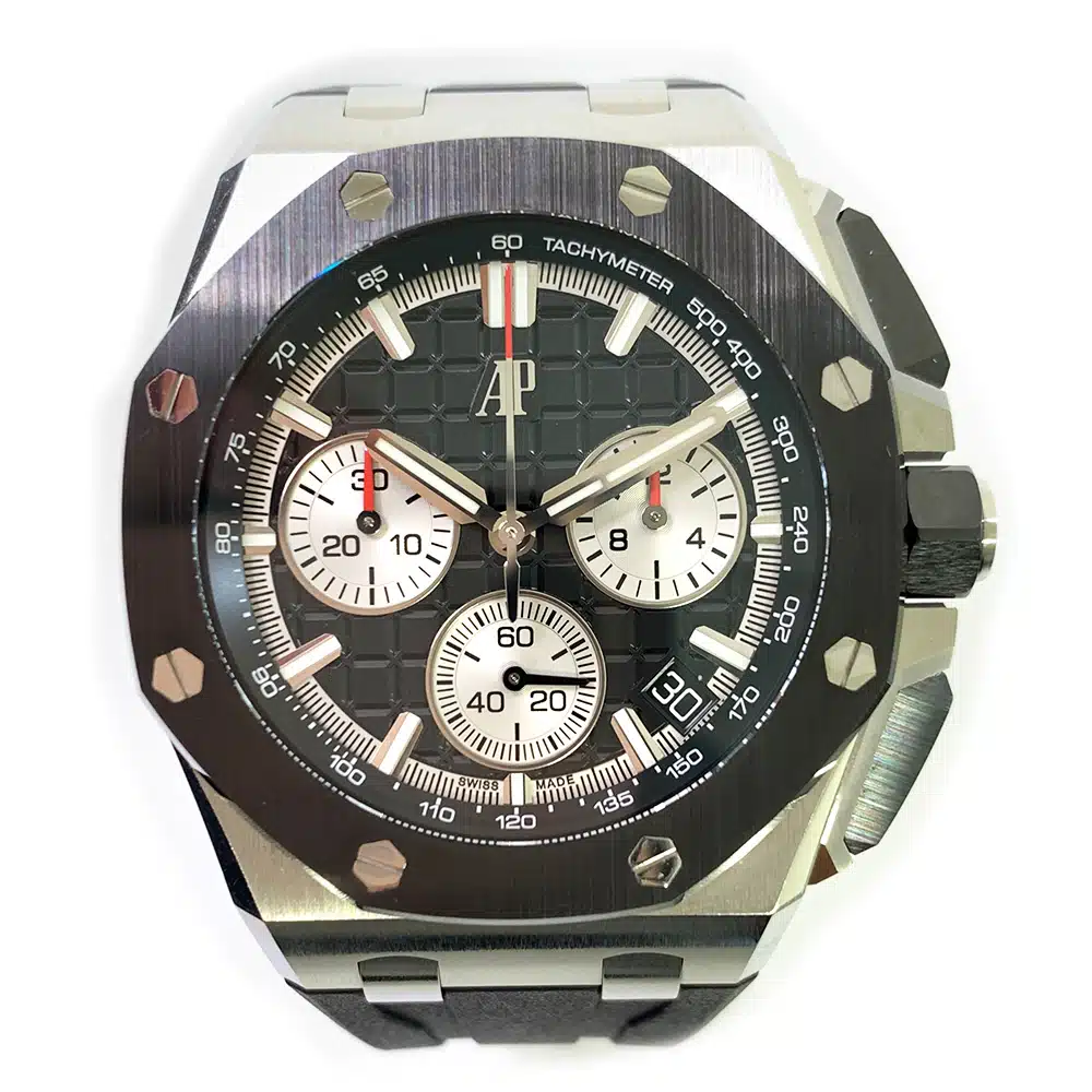 AP Royal Oak Offshore  43mm Stainless Steel with Black Dial Watch