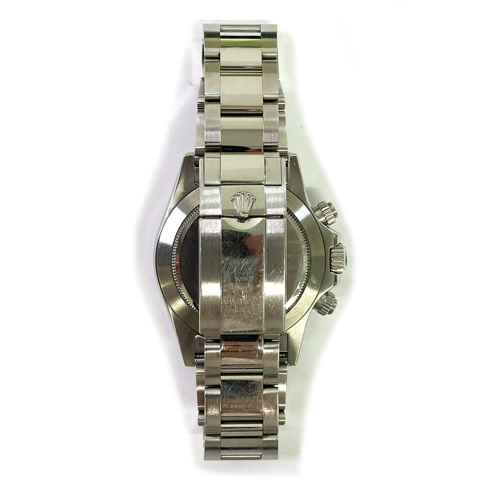 Rolex Cosmograph Daytona 116520 Oyster Bracelet Stainless Steel Men's Watch White Dial 2011