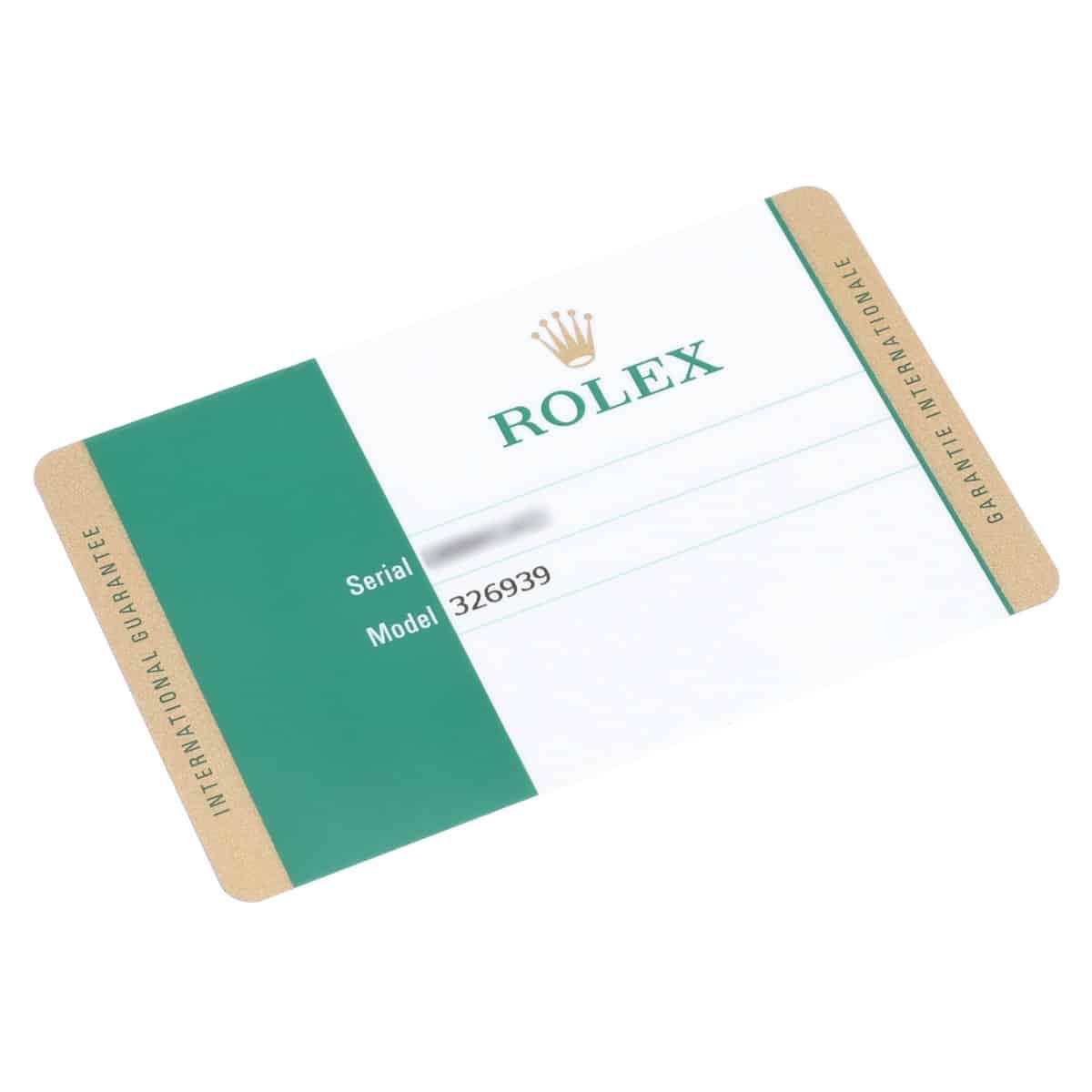 Rolex Sky Dweller 18k White Gold Ivory White Roman Dial 42mm Complete 326939