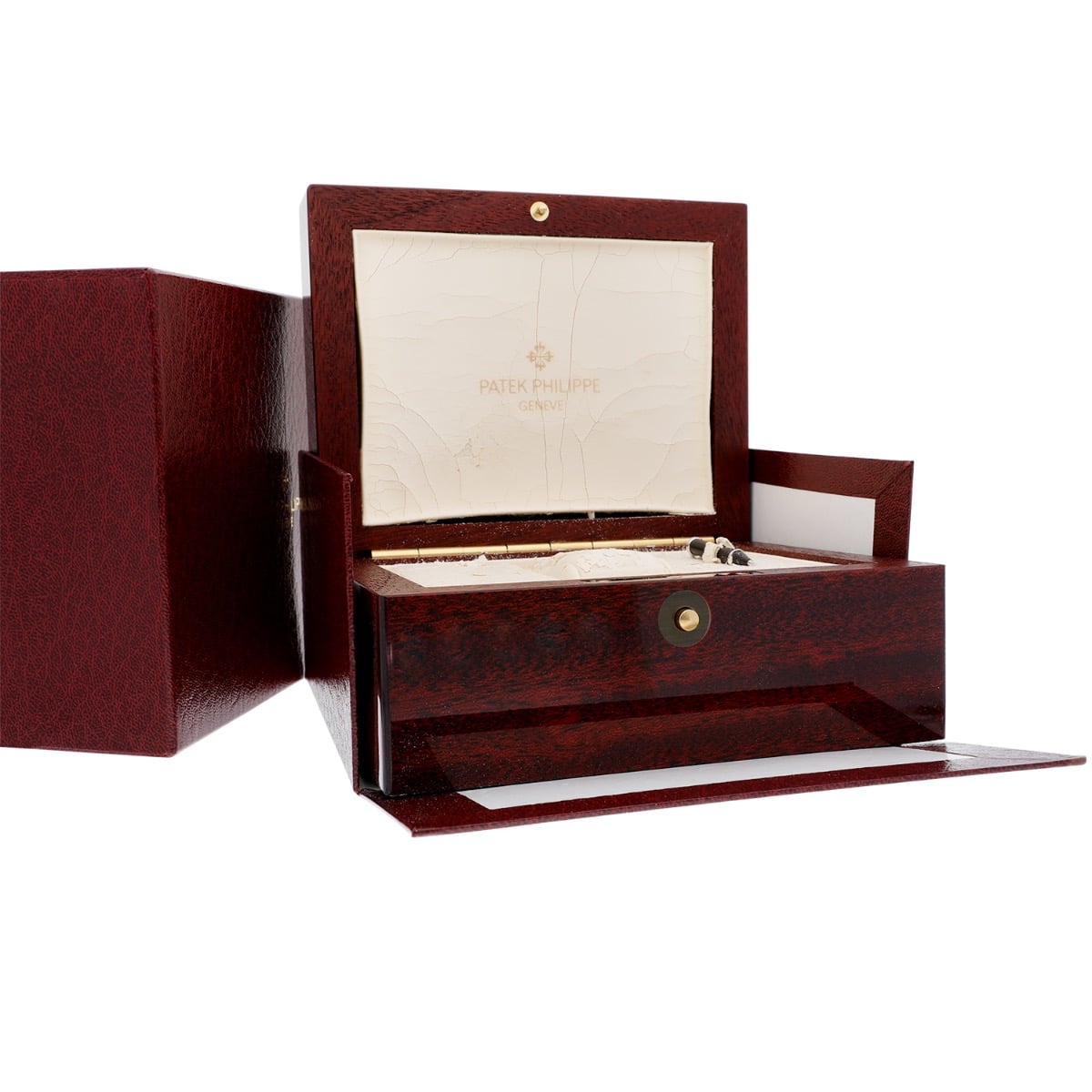 Patek Philippe Complications Annual Calendar White Gold Watch with Leather Band 5035G-010