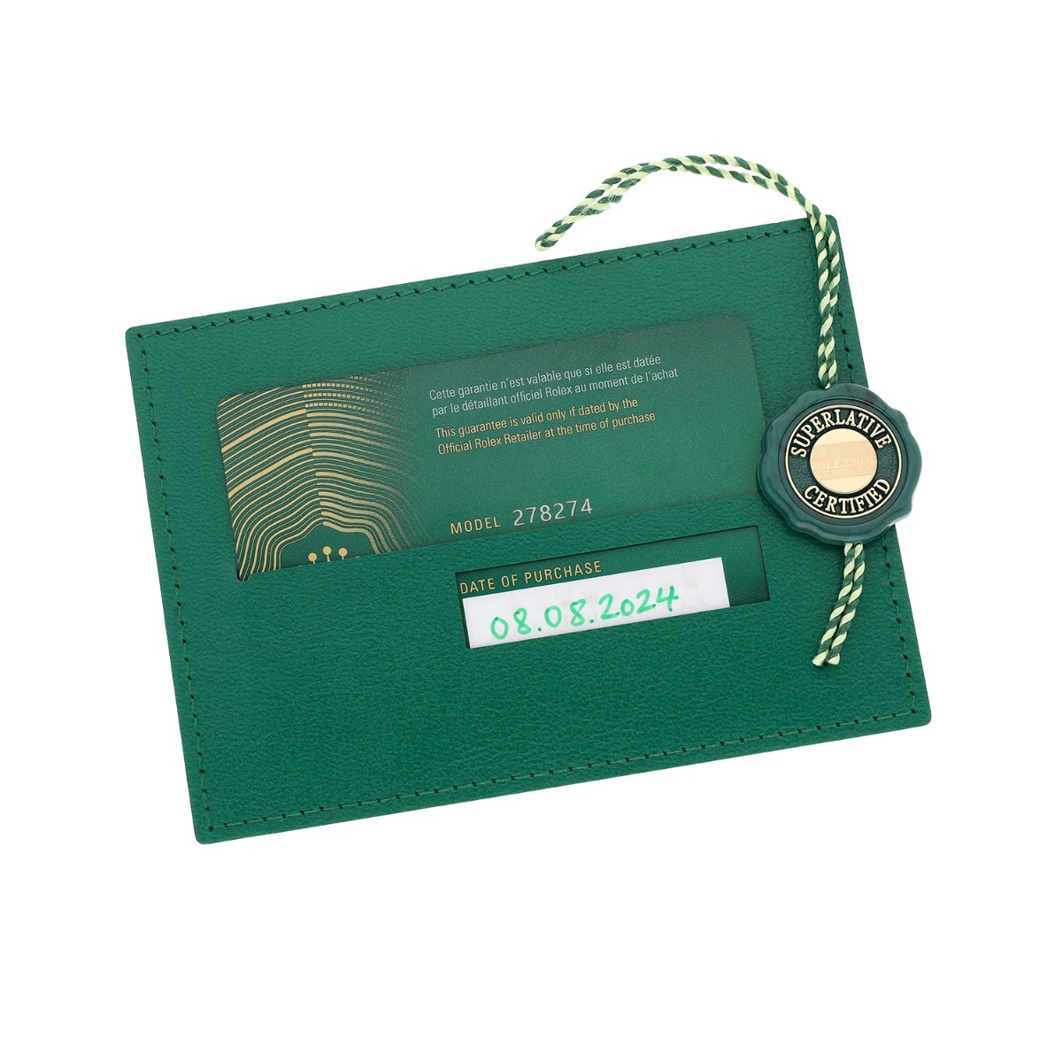 Rolex Datejust Ladies 278274 31mm Silver Diamond Dial Fluted Bezel Jubilee Band