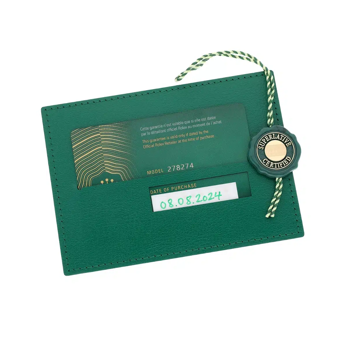 Rolex Datejust Ladies 278274 31mm Silver Diamond Dial Fluted Bezel Jubilee Band – image 9