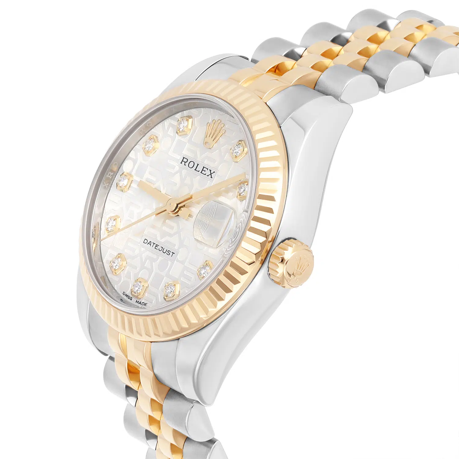 Rolex Women's Datejust 31 178273-0006 Silver Jubilee Diamond Dial, Jubilee Bracelet – image 4