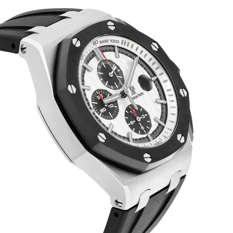 Audemars Piguet Royal Oak Offshore Chronograph 44 mm 26400SO.OO.A002CA.01 Stainless Steel with White Dial Watch – image 5