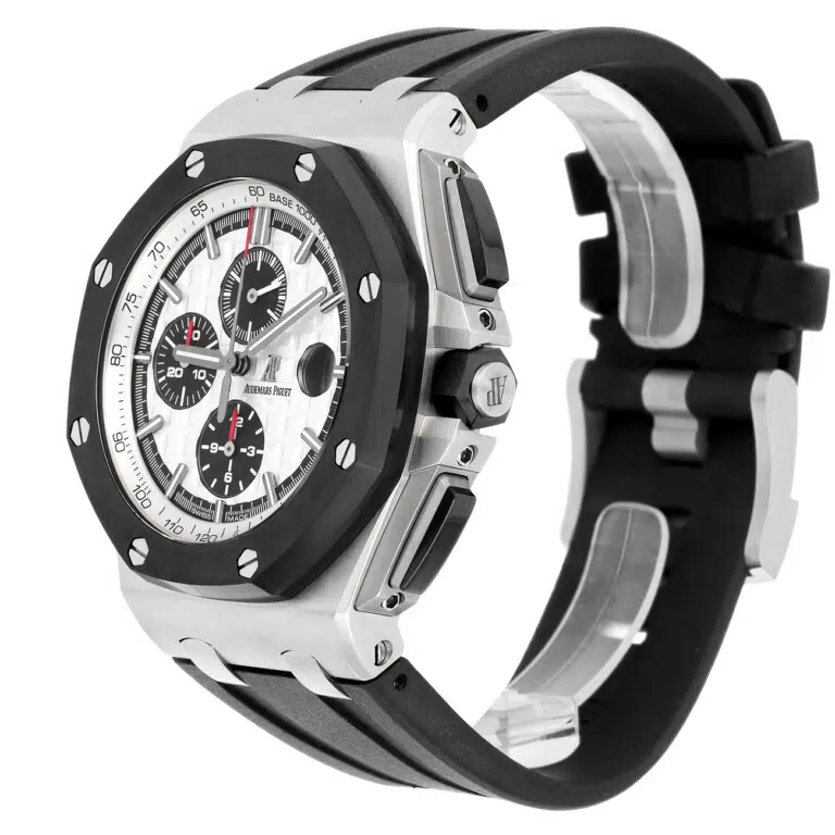 Audemars Piguet Royal Oak Offshore Chronograph 44 mm 26400SO.OO.A002CA.01 Stainless Steel with White Dial Watch – image 6