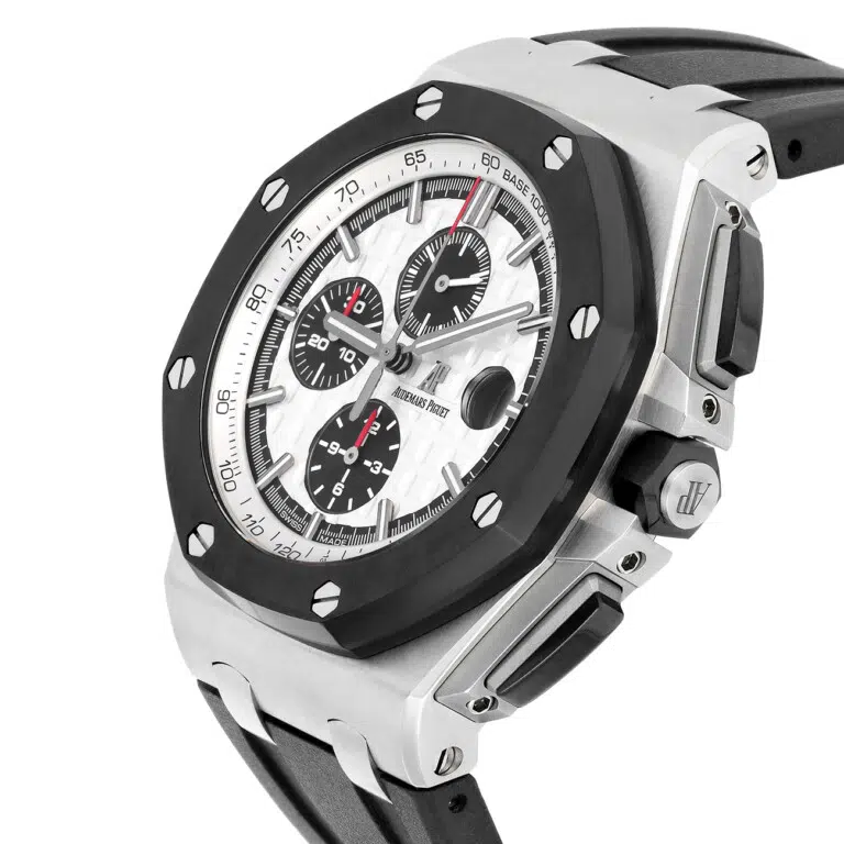 Audemars Piguet Royal Oak Offshore Chronograph 44 mm 26400SO.OO.A002CA.01 Stainless Steel with White Dial Watch – image 7