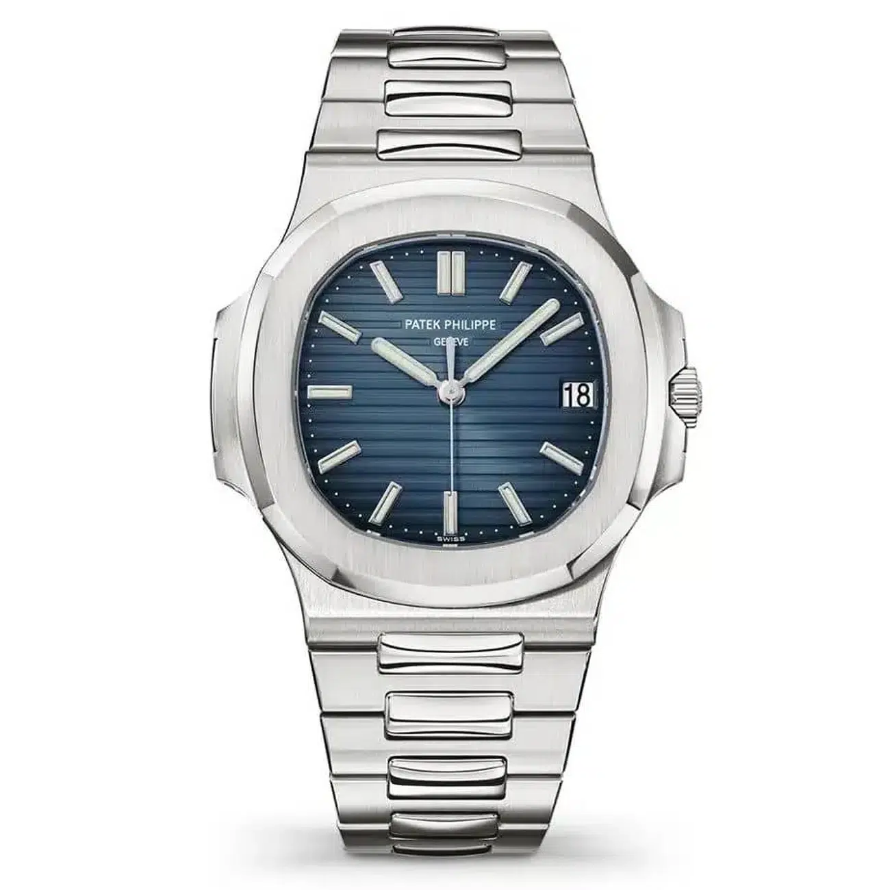 Patek Philippe Nautilus 5711/1A-010 40mm Blue Dial Stainless Steel Watch 2021
