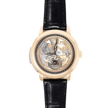 Patek Philippe Minute Repeater Grand Complications 5303R-001 Rose Gold with Black Leather Watch 2023