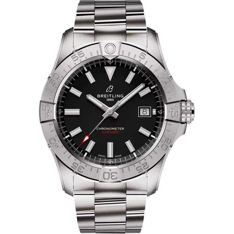 Breitling Avenger Automatic 42mm A17328101B1A1 Black Dial Stainless Steel