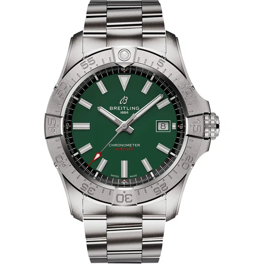 Breitling Avenger 42mm Automatic A17328101L1A1 Stainless Steel with Green Dial