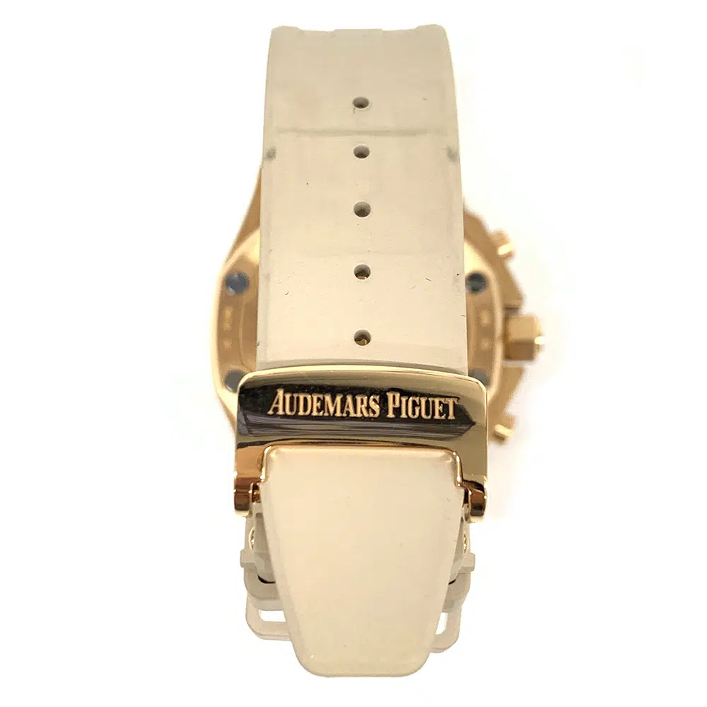 Audemars Piguet Royal Oak Offshore 26236OR.YY.D085CA.01 Rose Gold With Biege Rubber Watch – image 7
