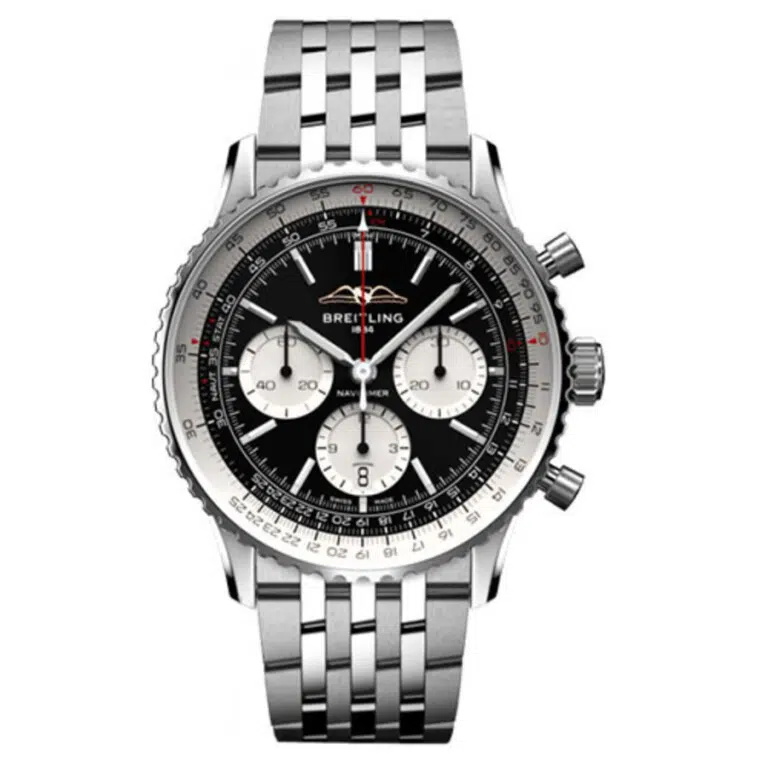 Breitling Super Navitimer B01 43mm AB0138211B1A1 Stainless Steel with Black Dial