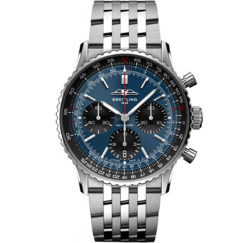 Breitling Super Navitimer B01 Blue Dial 41mm AB0139241C1A1 Stainless Steel