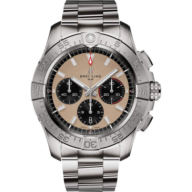 Breitling Avenger B01 Chronogragh AB0147101A1A1 44mm Stainless Steel with Beige Dial