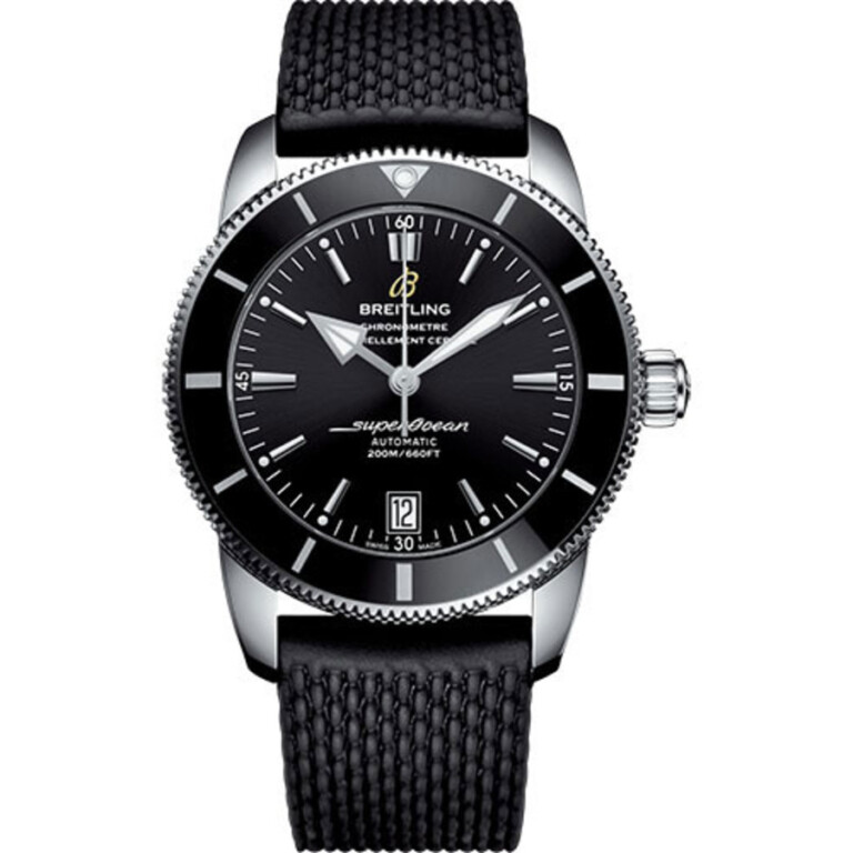 Breitling Superocean Heritage II Black Dial AB2010121B1S1 Stainless Steel with Black Rubber Men’s Watch 2024
