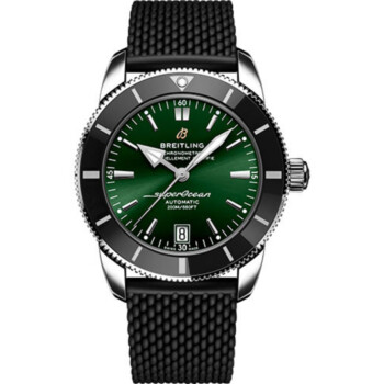 Breitling Superocean Heritage II Green Dial 42mm AB2010121L1S1 Stainless Steel With Black Rubber Strap