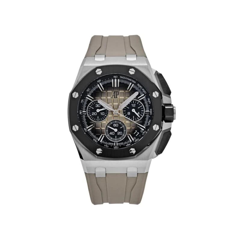 Audemars Piguet Royal Oak Offshore Chronograph 26420SO.OO.A600CA.01 43mm Stainlesss Steel with Light Brown Dial Watch 2021