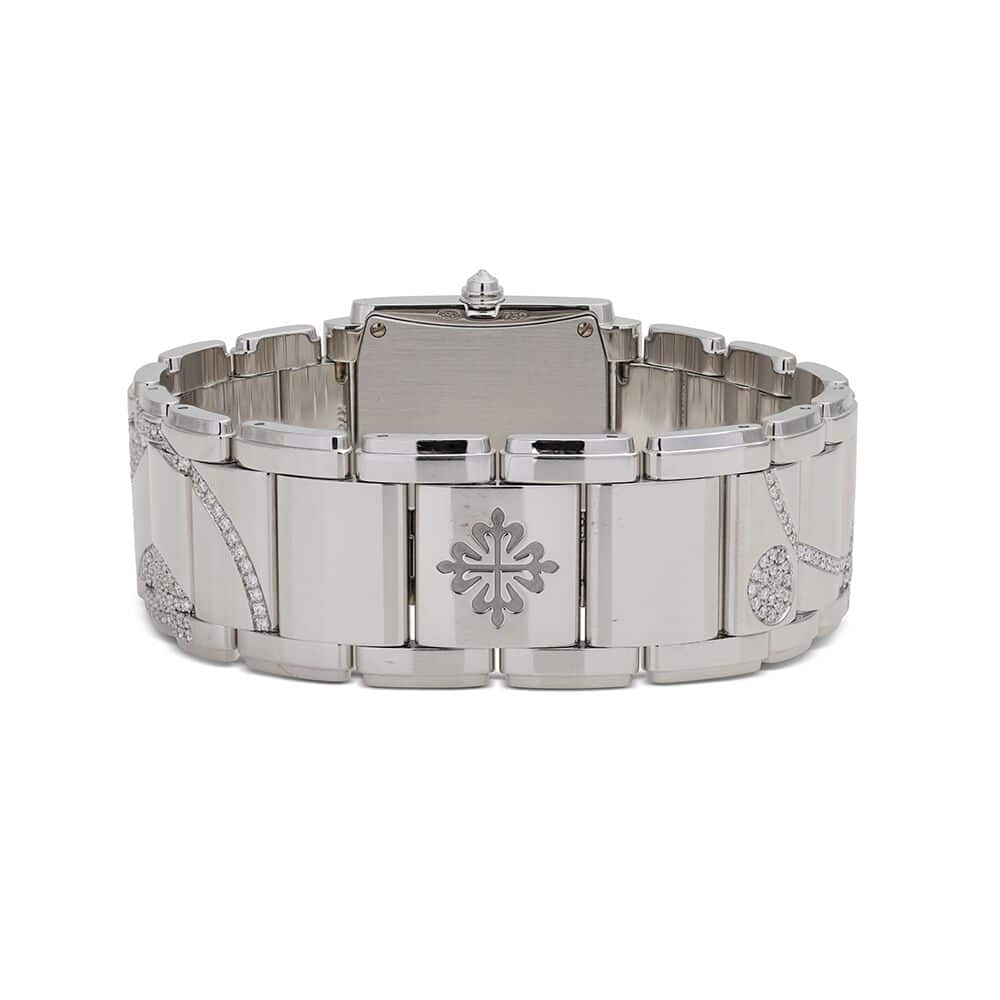 Patek Philippe Twenty~4 4910/49g White Gold Watch (White)