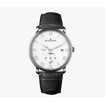 Blancpain Villeret 6606-1127-55B Stainless Steel with Black Leather Strap 2024