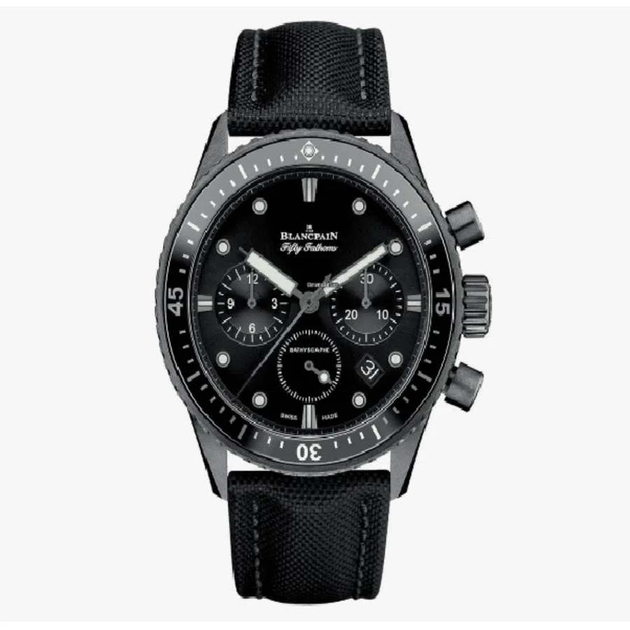 Blancpain Fifty Fathoms 5200-0130-B52A Black Fabric And Black Dial