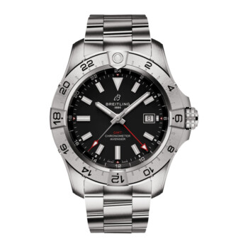 Breitling Avenger GMT A32320101B1A1 Black Dial Stainless Steel Watch 2024