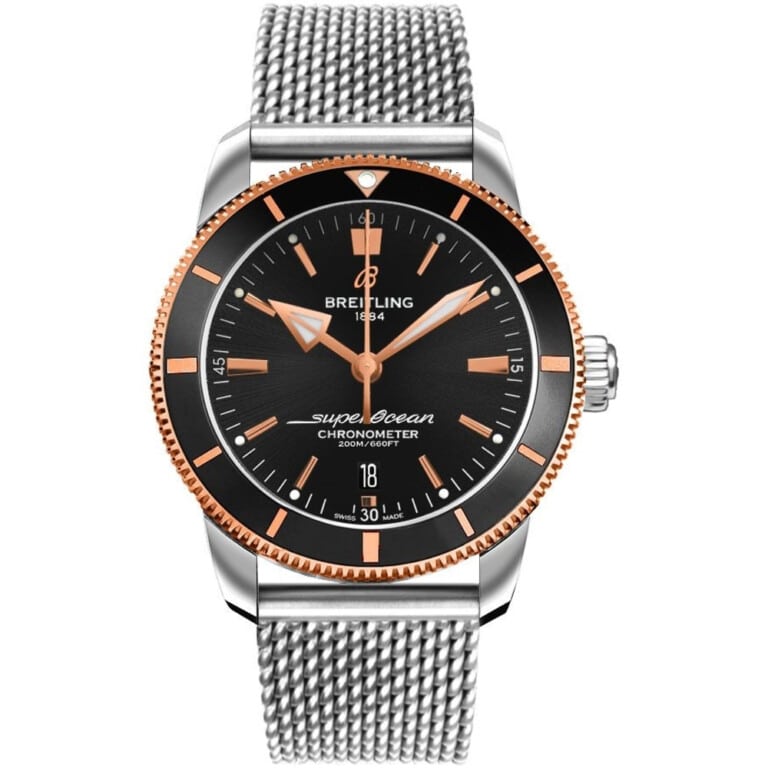 Breitling Superocean Héritage Stainless Steel & Rose Gold Watch UB2030121B1A1