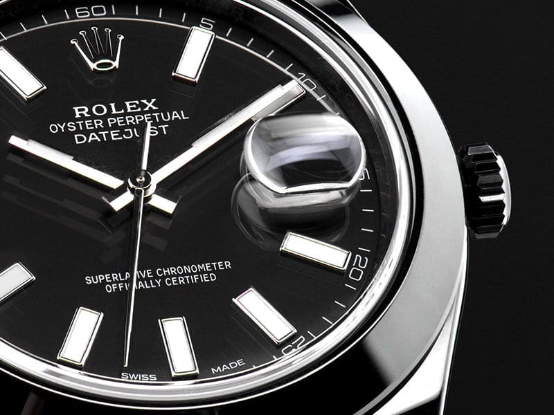 Rolex 41mm Datejust II Black PVD/DLC Watch Oyster Band Black Dial