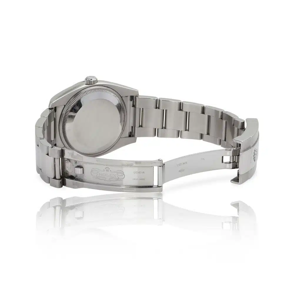 Rolex Date 34mm 115200 Stainless Steel Watch (Silver) – image 8
