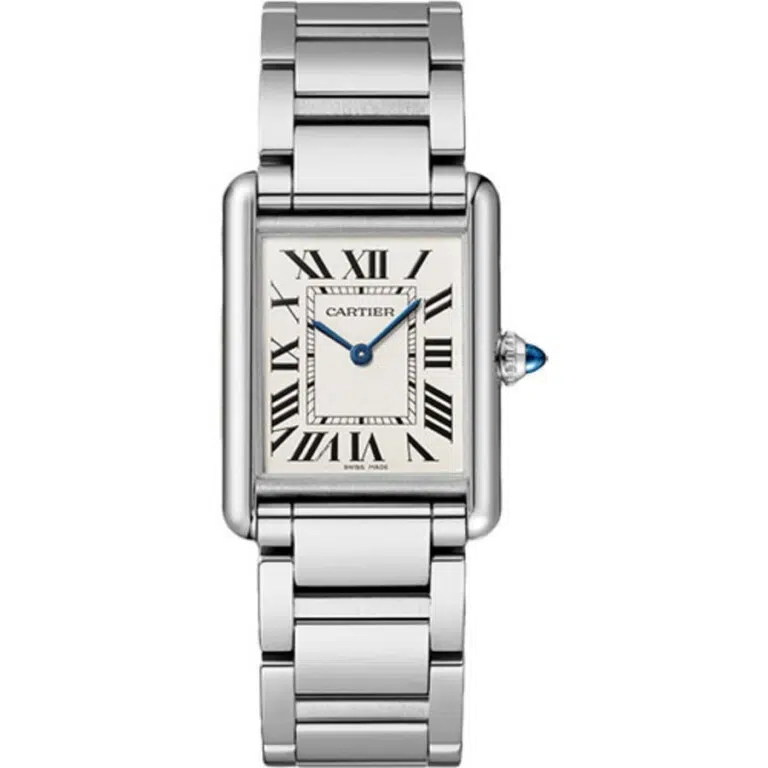 Cartier Tank Must Large Steel WSTA0052 Dial Silver