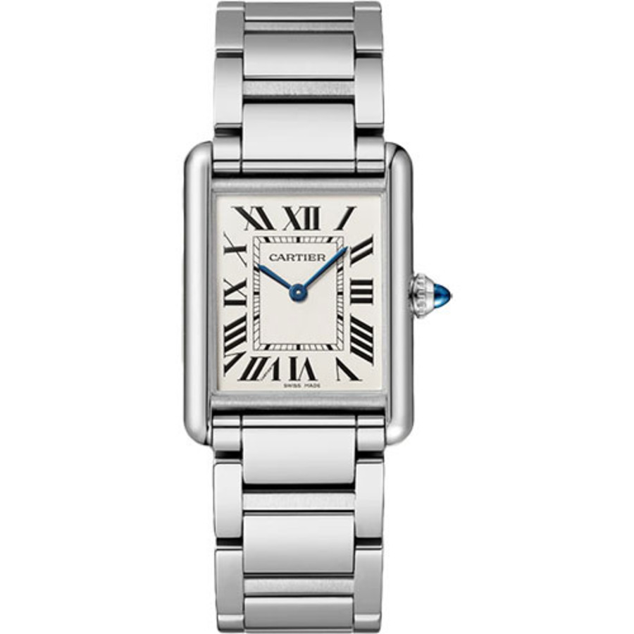Cartier Tank Must Large Steel WSTA0052 Dial Silver