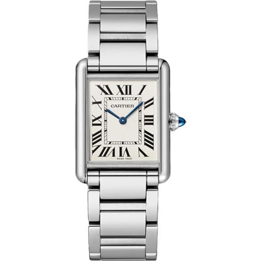Cartier Tank Must Large Steel WSTA0052 Dial Silver