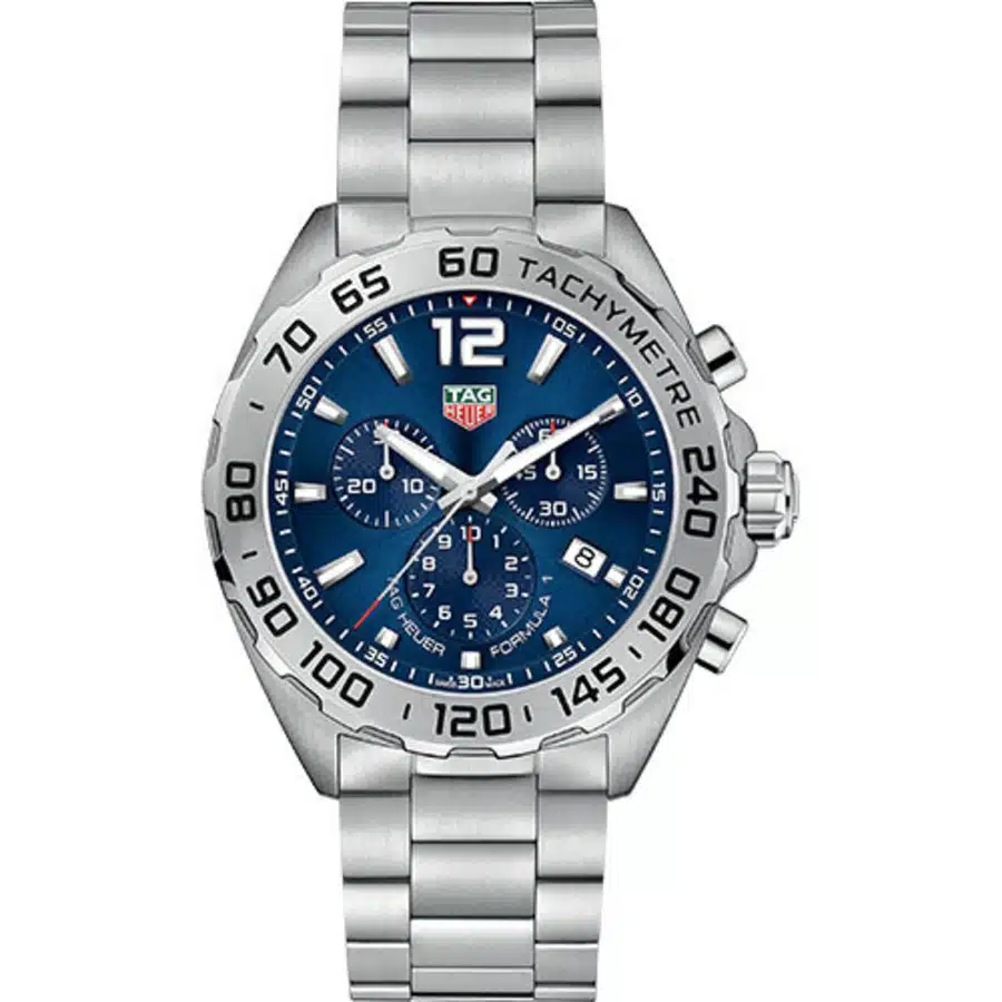 Tag Heuer Formula 1 Chronograph Mens Watch CAZ101K.BA0842 Blue Dial Quartz Watch 2024