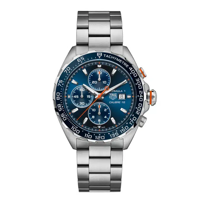 Tag Heuer Formula 1 Automatic Chronograph CAZ201G.BA0876 Ceramic Bezel Blue Dial