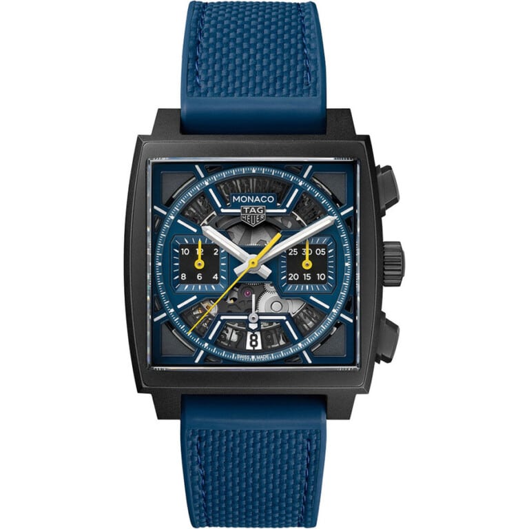 Tag Heuer Monaco Chronograph 39mm Automatic CBL2188.FT6261 DLC Titanium Case