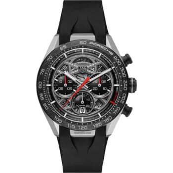 Tag Heuer Chronograph Carrera X Porsche CBU2010.FT6267 Automatic Watch 44 mm Steel Case Grey Dial Rubber Strap 2024
