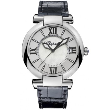 Chopard Imperiale Black 388531-3009 Stainless Steel with Black Alligator Leather Watch