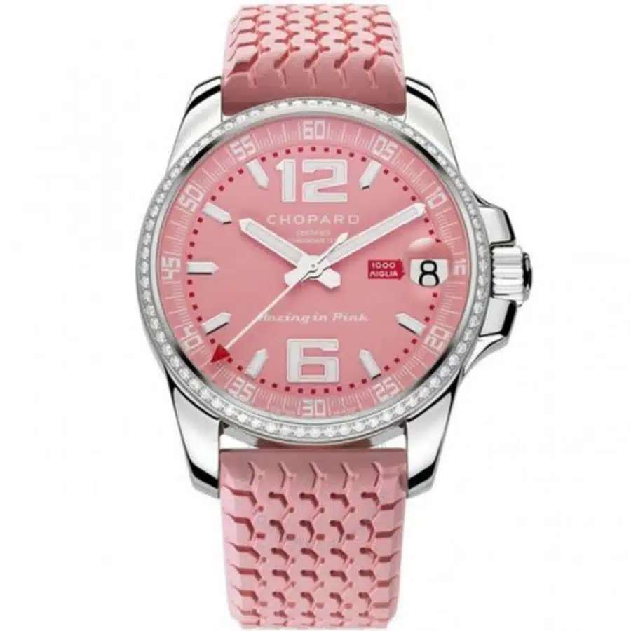 Chopard Mille Miglia 178997-3001 Stainless Steel with Pink Rubber and Pink Dial