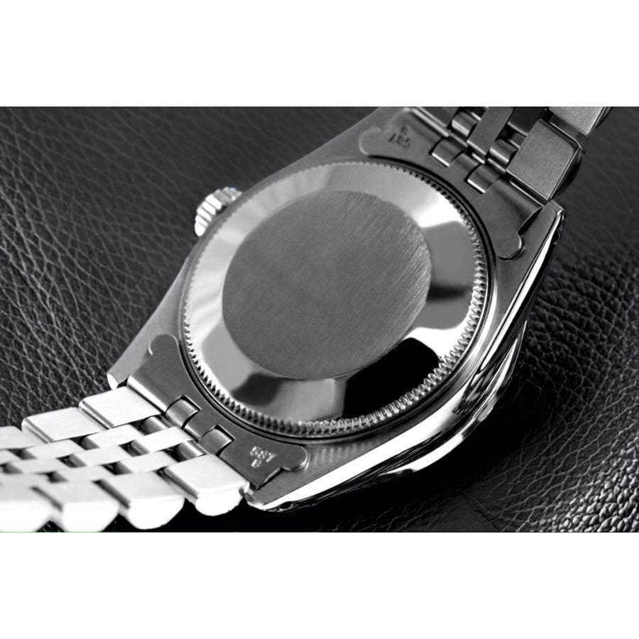 Rolex Datejust 31 Jubilee 68274 White Roman Dial Ruby & Diamond Bezel Stainless Steel Watch