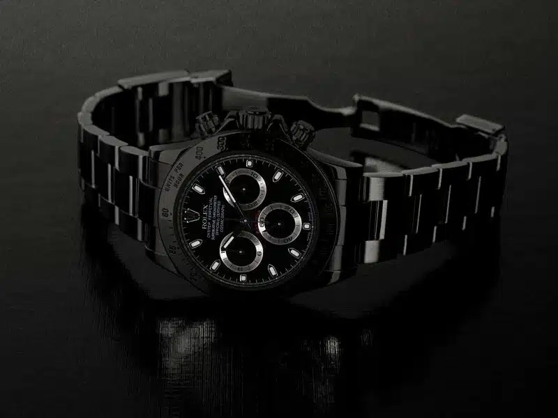 Rolex Daytona Black PVD/DLC Coated Watch with Black Dial 116523 – image 5