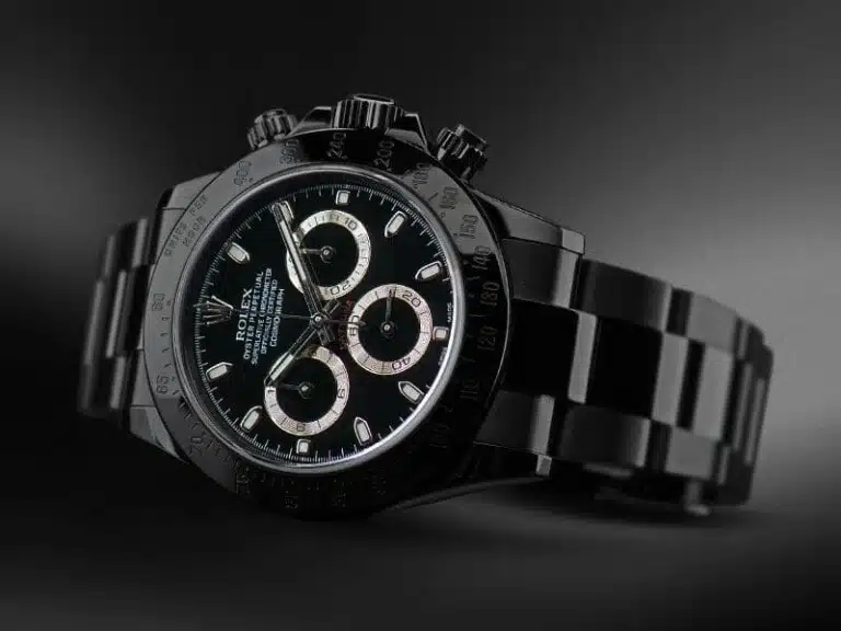 Rolex Daytona 116523 Black PVD/DLC Coated Watch with Black Dial – image 3