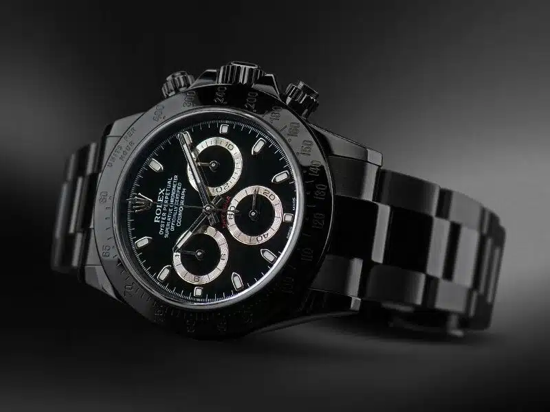 Rolex Daytona Black PVD/DLC Coated Watch with Black Dial 116523 – image 3